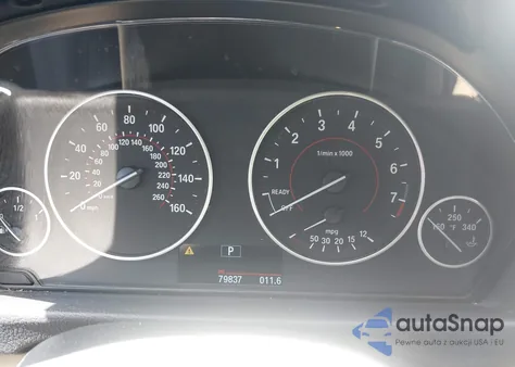 2016 BMW 328 Xi Sulev из США, поврежденный, VIN WBA8E3G55GNT79868